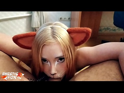 ❤️ Kitsune swallowing cock and cum in her mouth ️ Russian porn at en-gb.full-porner.ru